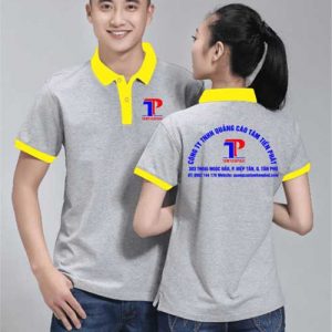 may áo thiết kế in logo công ty