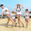 áo đi biển gia đình