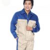 áo bảo hộ tay dài nam màu xanh