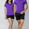áo thể thao thun màu tím