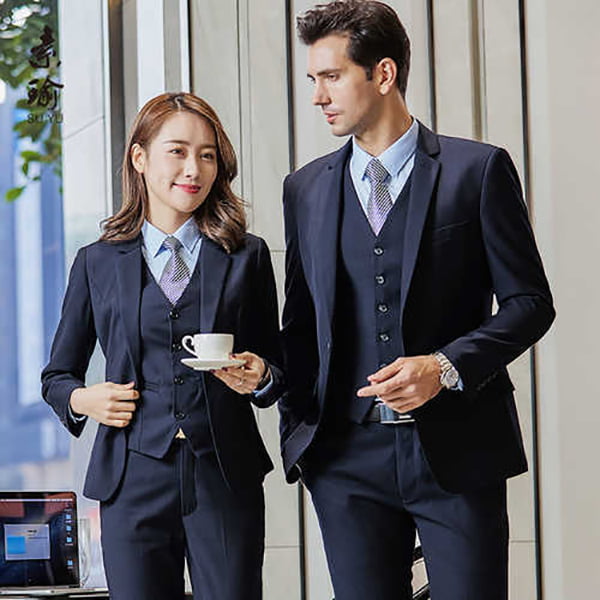 Vest navy nam nữ – Đồng Phục Vàng