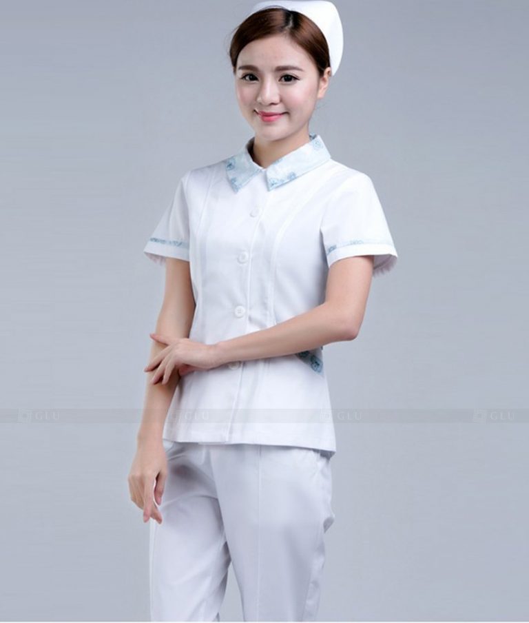 Đồng phục điều dưỡng nữ tay ngắn – Đồng Phục Vàng