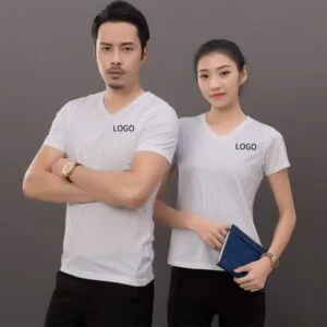 cổ tim màu trắng