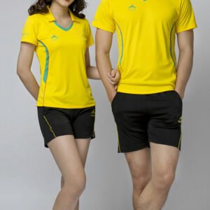 áo thun thể thao nữ màu vàng