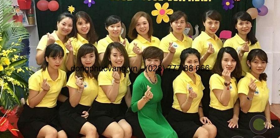 xưởng may đồng phục giáo viên mầm non