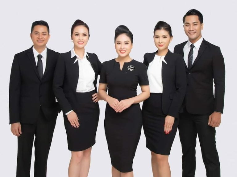 Vest đen nam nữ – Đồng Phục Vàng
