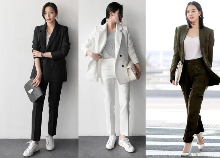 Vest nữ trắng – đen – Đồng Phục Vàng