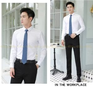 Áo Sơ Mi Nam Màu Trắng