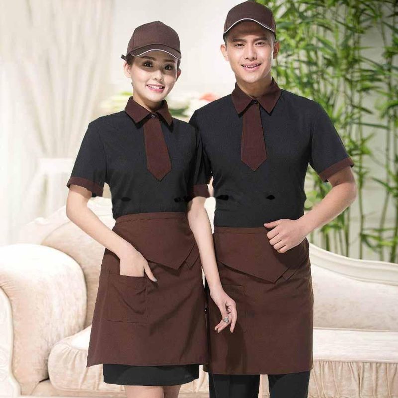 Tạp dề đồng phục nhà hàng, quán cafe – Đồng Phục Vàng